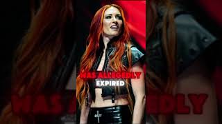 Becky Lynch Contract Update wwe wwesuperstar wrestling [upl. by Aennyl]