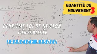 Quantité de mouvement 3 SV amp SG Deuxième loi de Newton généralisée [upl. by Oniratac34]