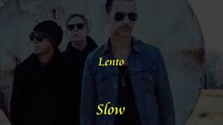 Depeche Mode  Slow Subtitulos InglésEspañol [upl. by Perr]