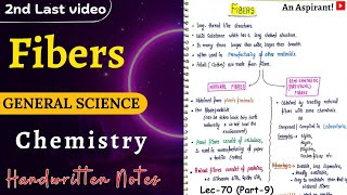 Chemistry  Chapter15 Chemistry in Everyday Life  Lec70 Part9  General Science [upl. by Renba]