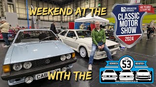 NEC Classic Motor Show 2024 on the VW Scirocco Register stand for the weekend see how I got on [upl. by Mandeville]