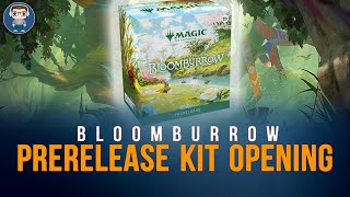 FIRST LOOK Bloomburrow Prerelease Kit Unboxing  Magic the Gathering [upl. by Etteluap351]