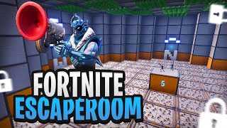 DE PUZZEL ESCAPEROOM  Fortnite Creative met Don Link amp Duncan [upl. by Nhabois]