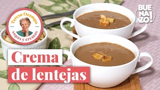 Cómo preparar crema de lentejas  Teresa Ocampo Recetas  Buenazo [upl. by Tildi]