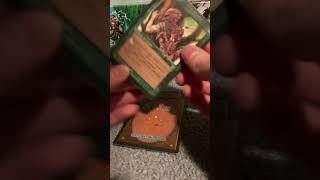 Opening a Magic the Gathering Homelands Pack 1995 [upl. by Arateehc]