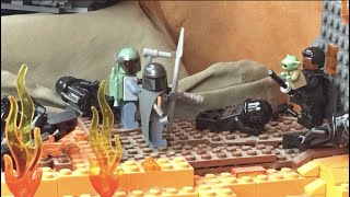 The Mandalorian Lego Star Wars Stop Motion [upl. by Leiahtan]