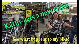 Kathy gets a new trike [upl. by Rahs]