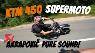 KTM 450  AKRAPOVIC SOUND TEST NO MUSIC [upl. by Baird]