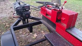 Homemade Wood Splitter [upl. by Seen]