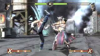 Reto Shao Kahn mk9 no llegue hasta Shang Tsungc [upl. by Niwrek]