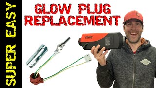 Diesel Heater Glow Plug Replacement  2 5 amp 8 kw Heaters see pinned comment [upl. by Kingsley]