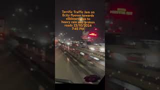 Ecity flyover Traffic traffic ecity bangalore viralvideo viralshorts youtubeshorts [upl. by Mchenry509]