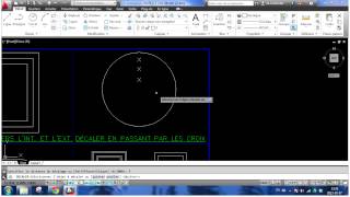 commande décaler AutoCAD CA [upl. by Centeno]