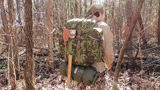 Hidden Woodsmen Deep Woods Ruck And My Winter Sleep System [upl. by Asssilem]