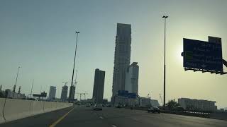 Dubai JVC to Abu Dhabi Zayed The First Street  4K drive [upl. by Nava629]