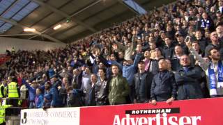 Keep Right On at Rotherham United  Birmingham City Fans [upl. by Ynolem154]