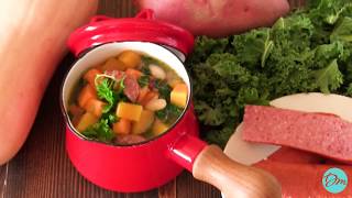 Winter Vegetable and Sausage Soup [upl. by Assilla]