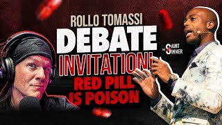 RolloTomassi Debate INVITATION Red Pill is POISON [upl. by Roath]