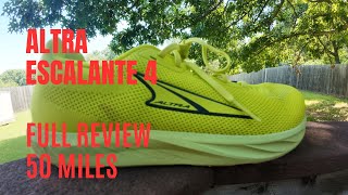 Altra Escalante 4  full review at 50 miles [upl. by Lianna]