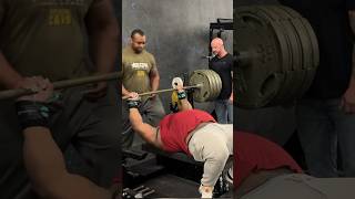 Julius Maddox Bench Press 675lbs for a triple cheese [upl. by Lunseth]