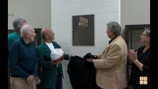 Evans High School dedicates quotThe Snake Pitquot to legendary Coach Pennington [upl. by Louanne541]