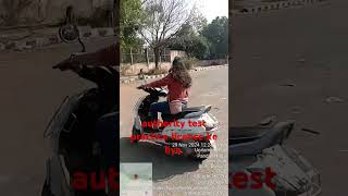 authority test practice licence ke liyelearning driving class scooty🛵viral video [upl. by Ainoda]