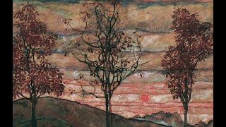 그림 같은 인생  에곤 실레  네 그루의 나무  egon schiele  vier baume 1917  egon schiele  four trees [upl. by Guadalupe]