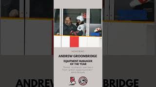 OJHL Annouces Equipment Manager of the Year [upl. by Marchal]