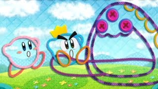 Kirbys Epic Yarn  Full Walkthrough All 8 Worlds  Story Mode [upl. by Anua]