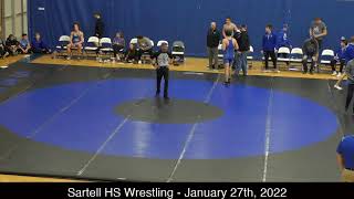 Sartell HS Wrestling vs Brainerd amp Willmar [upl. by Aitas828]