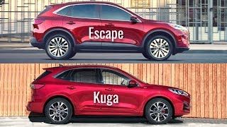 2020 Ford Escape vs Ford Kuga [upl. by Llehsem454]