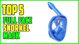 TOP 5 Best Full Face Snorkel Mask 2023 [upl. by Winnick]