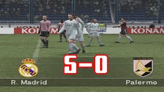 Hack PS2  Winning Eleven 9 Real Madrid Vs Palermo D1 F20 [upl. by Drarreg]