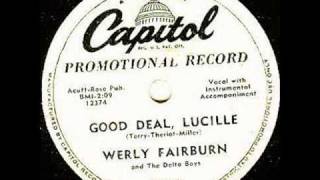 Werly FairburnGood Deal Lucille [upl. by Ching]