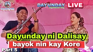 Bagong Dayunday ni Dalisay Part 5  bayok kay ate Kore  best of Dayunday Moro Song [upl. by Melise]