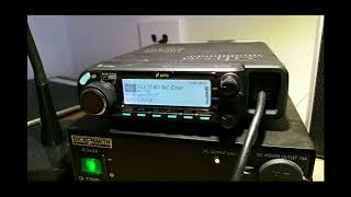 Icom Dstar how to link to any reflector [upl. by Suirauqed656]