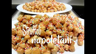 Struffoli napoletani ricetta tipica facile e veloce [upl. by Anoyi436]