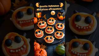 Recette Halloween  Mini Pizzas Citrouilles et Diables à Croquer [upl. by Eycal]