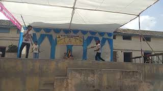 The birla high school dhanduka  2018 lakdi dance  karyakram  samman samaranbh [upl. by Tarrsus]