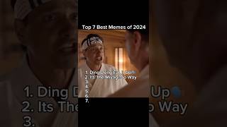 Top memes of 2024 😂 shorts mrbeast cobrakai memes [upl. by Heida]