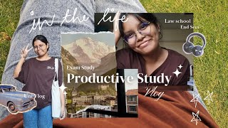 law school study vlog  study with me  exam season  law school vlog  uni vlog • Anurima Biswas [upl. by Locke]