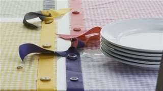 How to Make a Table Runner With No Sewing [upl. by Pettifer]