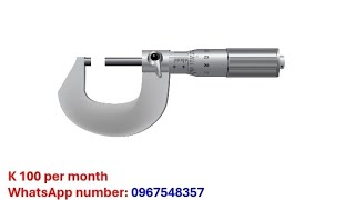 ECZ Micrometer Screw Gauge [upl. by Attenol967]