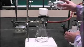 TRU Chemistry Labs How To Do Buchner Funnel Vacuum Filtration [upl. by Dinsmore]