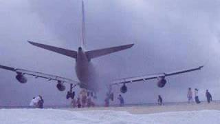 SAINT MAARTEN AIRPORT APROACH [upl. by Vaclava75]