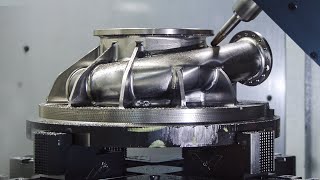 Incredible Process of CNC Machining a Rocket Engine Turbopump [upl. by Oiceladni]