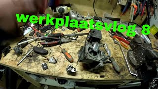 werkplaats vlog 8 audi TT band proppen opruimen bladblazer [upl. by Ayaladnot]