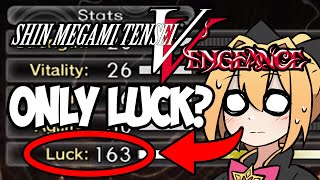 Playing a JRPG using ONLY LUCK【SMT V Vengeance 】 [upl. by Pollitt]