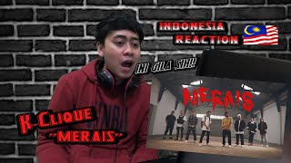 KClique  Merais official music vidio  Indonesia Reaction  Pecahh [upl. by Adolphe]