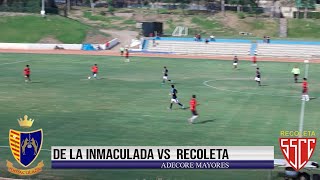 Colegio de la Inmaculada vs Recoleta  Adecore Mayores [upl. by Airitac990]